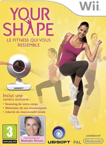 Jeu wii your shape 2d - wii, camera